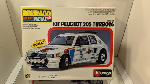 Bburago kit peugeot 205 - bburago,
