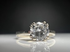 14K 585 Weißgold Vintage