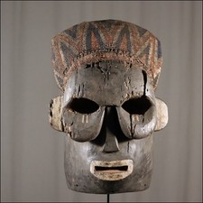 88971) Aufsatz-Maske Banyang Kamerun Afrika AFRIKANISCHE KUNST