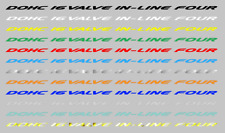 2 x DOHC 16 VALVE IN-LINE FOUR