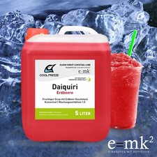Daiquiri slush eis sirup - eis, |