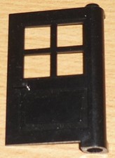 Lego City 1 Tür in schwarz 1