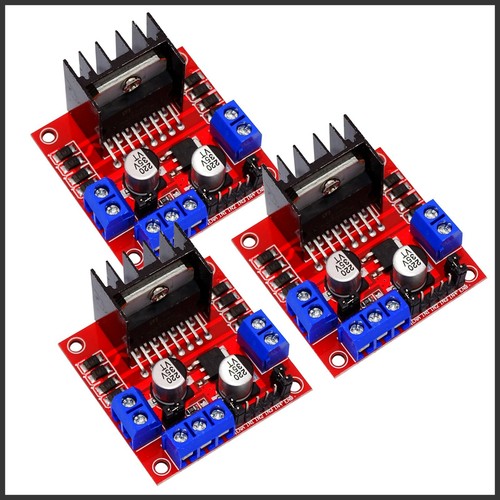 L298n motortreiber endstufe - 3x,