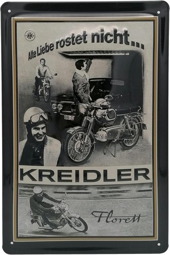 Geprägtes blechschild für - geprägtes,