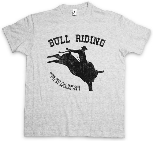 Bull riding shirt - bull, t-shirt