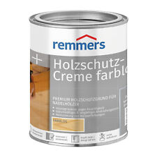 REMMERS HOLZSCHUTZ-CREME 2.5 LTR Holzschutzlasur Holzcreme Holzgel FARBLOS