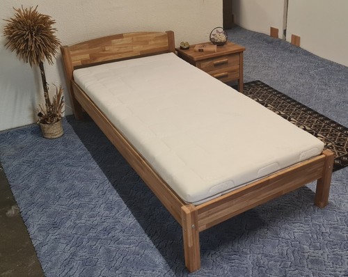 Bett eiche massiv geölt - bett,