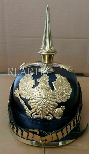 Offiziers pickelhaube leder - pickelhaube,