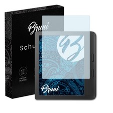 Bruni 2x Folie für Tolino Vision 6 Schutzfolie Displayschutzfolie