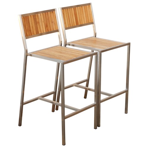 Stück edelstahl teak - stück,