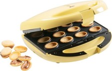 Bestron Zaubernuss-Waffeleisen ANP801V | 850W | Antihaft | 12 Oreschki