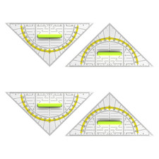 Geodreieck 14cm Mit Griff 4