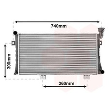 Van Wezel Motorkühler für Lada Niva