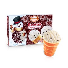 Eis Waffelbecher Plombir