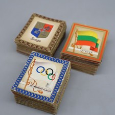 Sammelbilder Unter dem Olympia Banner Luxusbild Serie 292 Flaggen Fahnen Sultan