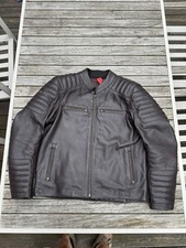 IXS Motorrad Leder Jacke Braun - Café Racer Gr. M LD Dark Classic Motorrad