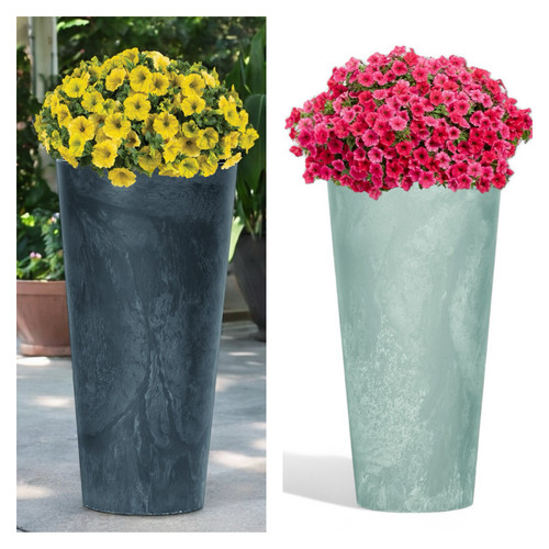 Blumenkübel rund beton - blumenkübel,