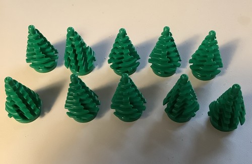 Lego bäume x 4 grün - 10,
