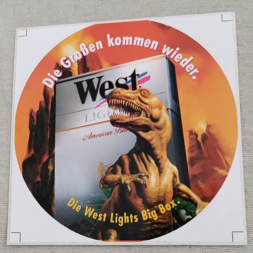 Aufkleber zigarettenwerbung - aufkleber,,
