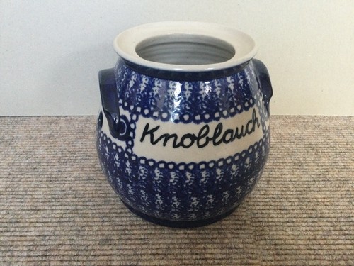 Knoblauchtopf aus keramik - aus,