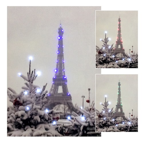 Led wandbild mit beleuchtung - led,