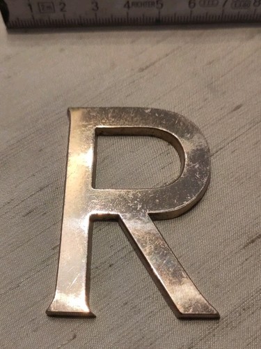 Vintage messing buchstaben - vintage,