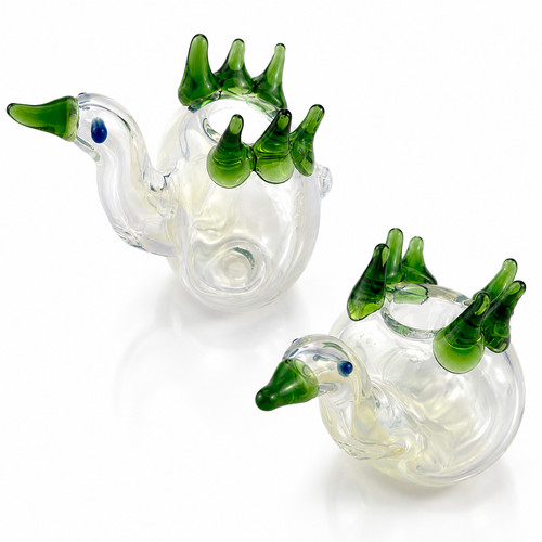 Glaspfeife schwan vogel - glaspfeife,
