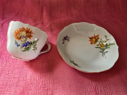 Meissen porzellan moccatasse - meissen, 1