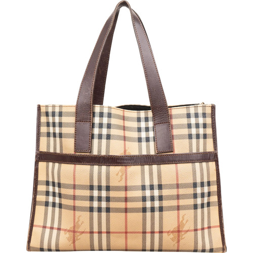 Burberry haymarket check tote - haymarket,