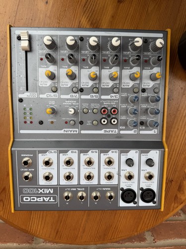 Tapco mix 100 audio mixer - mix,