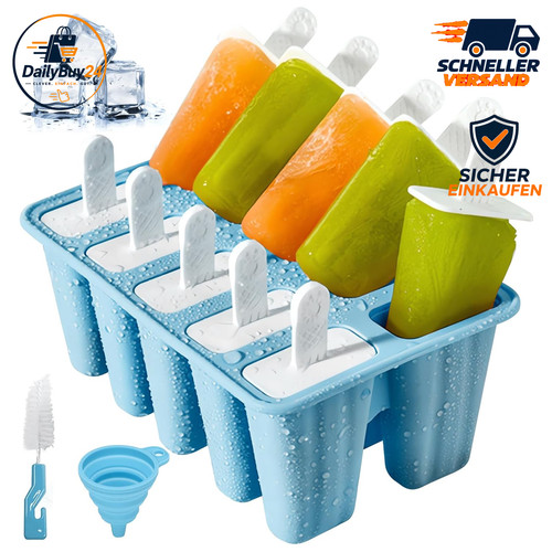 Eisformen silikon blau - silikon,