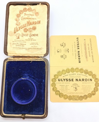 Ulysse nardin lederbox für - nardin,