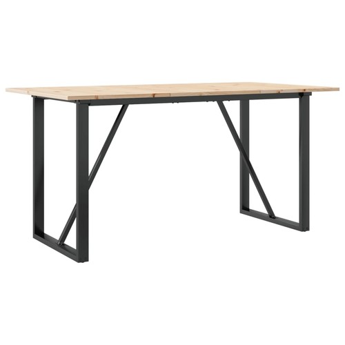 Esstisch gestell 140x80x75 - o-gestell,