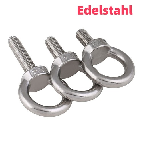 Edelstahl v2a ringschraube - ringschraube, m3