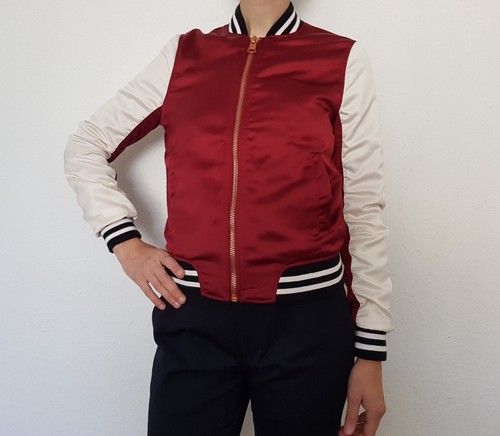 Lee sateen bomber bomberjacke - lee,