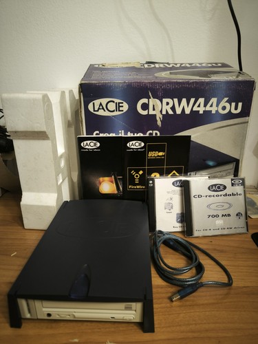 Vintage lacie cdrw446u - vintage,