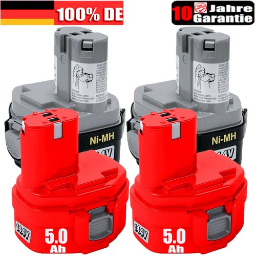0ah für makita akku pa14 - 4x,