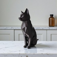 Katze noir 29cm moderne - katze,