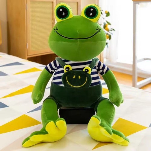 Weiches frosch kuscheltier - weiches,