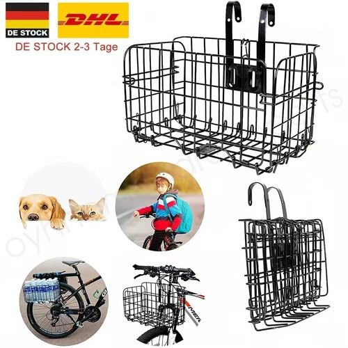 Faltbar fahrradkorb metall - faltbar,