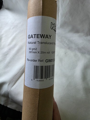 Gateway transparentpapierrolle - gateway,