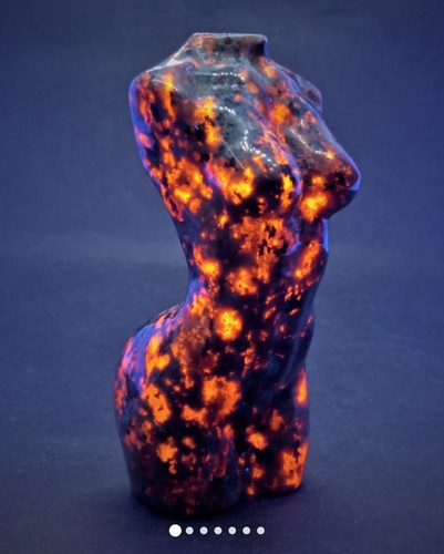 Reaktive skulptur - uv-reaktive,