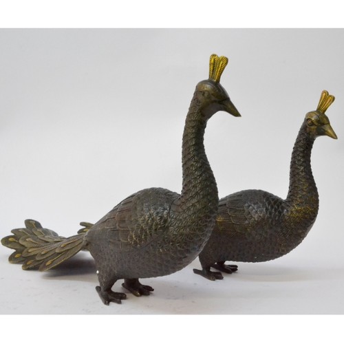 Pfau figur messing - pfau,