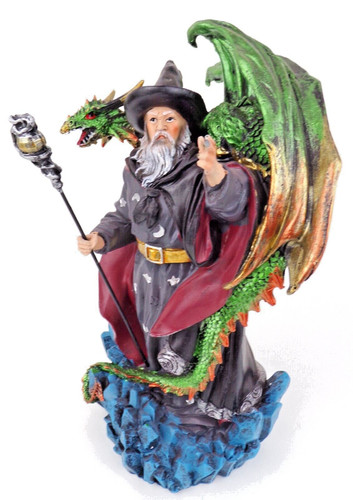 Deko figur zauberer - zauberer, mit