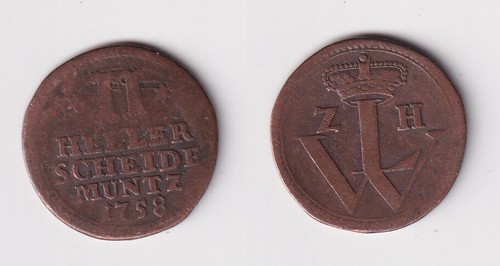 Heller kupfer münze - 2,