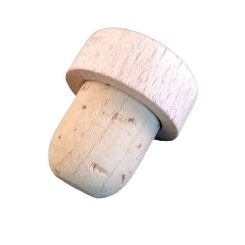 Viking kork mit holzdeckel - kork,