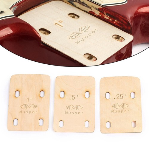 Bass neck shim set ahorn - set,