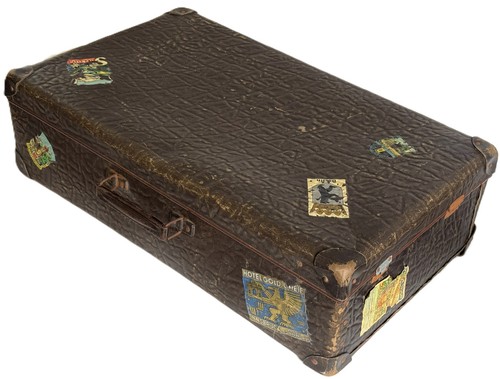 Alter reisekoffer vor 1940 - vor,