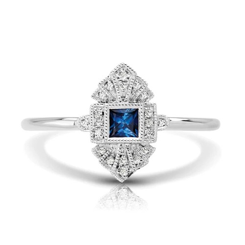 Vintage 18k weiss gold - 18k, 0.15