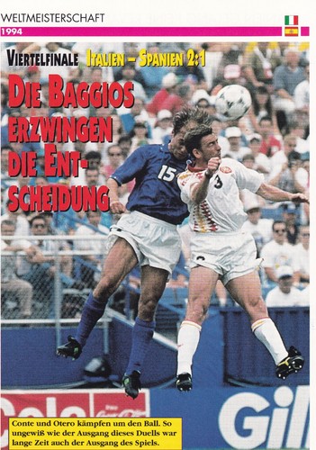 Fußball 1994 sammlerkarte - wm,